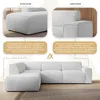 AX LIVING Couch Sofa L Form Didim L Silber 292 stilvoll & Produktbild-Vorschau 6