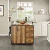 SoBuy KNL02-PF Design Küchenwagen mit Arbeitsplatte Produktbild-Vorschau 6
