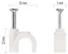 Kabelschelle 8 mm, weiss, 50 Stk Produktbild-Vorschau