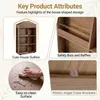 KOMFOTTEU Kinderbücherregal in Hausform, 116 cm Kinderregal Produktbild-Vorschau 6