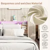 Łóżko tapicerowane INONEFT, 160 x 200 cm, podwójne łóżko z Podgląd zdjęcia produktu 5