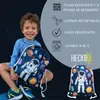 HECKBO Kinder Turnbeutel mit Astronaut & Weltraum-Motiv | Produktbild-Vorschau 15