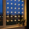Cortina de luces LED con 30 estrellas - 90 x 120 cm - con Vista previa de la imagen del producto 3