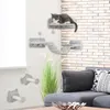 PawHut Klimwand voor katten, 4-delig. Kattenmeubilair van Productafbeelding-voorbeeld 2