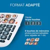 Alcatel TMAX 10, Analogový telefon, Sluchátko s kabelem, Náhled obrázku produktu 18
