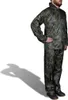 vidaXL Vêtements de pluie camouflage pour hommes 2 pièces Voir les images du produit 9