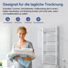 Heilmetz Heizkörper Badheizkörper Elektrisch Weiß 100x50cm Produktbild-Vorschau 2