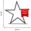 Stern | Fensterdeko | LEDs | elektrisch | IP 55 | 33 cm H Produktbild-Vorschau 4