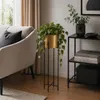 Howhomely | Stojan na kvety - Zlatá-čierna - Výška 95 cm - Náhľad obrázku produktu 4