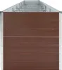 vidaXL Lit surélevé de jardin Acier galvanisé 600x80x45 cm Voir les images du produit 9