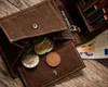 Nubukowy portfel męski z godłem Ukrainy — Peterson Podgląd zdjęcia produktu 7