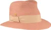Mayser leichter sommerlicher Bortenhut-Traveller Nane in orange