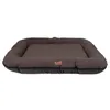 A brown dog bed is shown against a white background. Náhled obrázku produktu