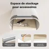 Wiltec Support mural pour vélo blanc 25,6 x 30 x 11,4 cm Voir les images du produit 7