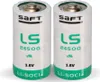 2x Batteria Saft al litio 3,6V LS 26500 PLUS C Baby - Anteprima dell’immagine prodotto 1