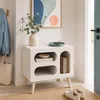 Relaxdays nachtkastje, Scandinavisch design, retro stijl, Productafbeelding-voorbeeld 5