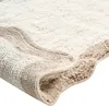 BELIANI kúpeľňová predložka béžová s hnedou bavlnou 80 x Náhľad obrázku produktu 5