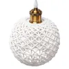 Lampa wisząca APP1007-1CP O Biała Podgląd zdjęcia produktu 3