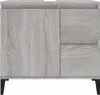 vidaXL Kúpeľňová skrinka Grey Sonoma 65x33x60 cm Drevo Náhľad obrázku produktu 8