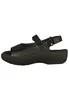 Wolky Damen Riemchen Sandalen für Damen in schwarz Produktbild-Vorschau 7