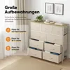 HOKEEPER Kommode,Sideboard mit 9 Stoffschubladen, Chest of Produktbild-Vorschau 2
