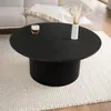 Home Deluxe Couchtisch Rund ADELINA Dark Oak I Couchtisch Produktbild-Vorschau 2