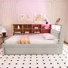 Lettino da giorno Merax 90×200 con letto estraibile e luci Anteprima dell’immagine prodotto 3