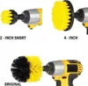 LUXTOM | Bürstenaufsatz Bohrmaschine Set, 3 Stück, Gelb, Produktbild-Vorschau 3