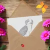 Mr. & Mrs. Panda Glückwunschkarte Bearded Collie Freund - Produktbild-Vorschau 3