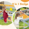 COSTWAY Cucina da gioco per bambini, cucina giocattolo in Anteprima dell’immagine prodotto 3