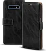 Retro puzdro pre Samsung Galaxy S10 Plus peňaženkové puzdro Náhľad obrázku produktu 1