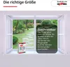 Grafner Insektenschutz Fliegengitter Fenster 130x150cm weiß Produktbild-Vorschau 2