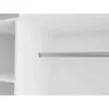 A close-up view of a white closet interior with a silver hanging rod. Produktbild-Vorschau