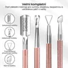 AdroitGoods 3dílná sada kleštiček na kůžičku - Rose Gold - Náhled obrázku produktu 4