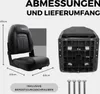 Waterside Luxus High Back Bootssitz - Jack - Dark Series, Produktbild-Vorschau 6
