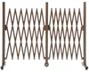 Tuinhek 844-139, schuifhek, uitschuifbaar, 52-405 cm, bruin Productafbeelding-voorbeeld 6