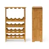 Relaxdays 10013871, 16 butel., Bambusowy, Drewno, Podłogowy Podgląd zdjęcia produktu 5