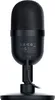 A black condenser microphone with a stand and base, shown from the back. Podgląd zdjęcia produktu