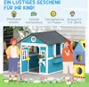 Outsunny Kinderspielhaus aus Holz Spielhaus Outdoor mit Produktbild-Vorschau 6