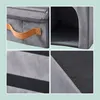 Relaxdays Hundetreppe, 3 Stufen, Höhle & Stauraum, HxBxT: Produktbild-Vorschau 7