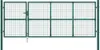 vidaXL Sieťová záhradná brána zelená 350x175 cm pozinkovaná Náhľad obrázku produktu 3