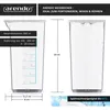Caraffa dosatrice Arendo con coperchio, 600 ml, 20 oz, Anteprima dell’immagine prodotto 2