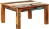 vidaXL Couchtisch Quadratisch Altholz -  Couchtische Produktbild-Vorschau 2