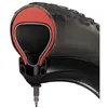 A cross-section of a bicycle tire showing its internal structure, including the tire, inner tube, and a protective liner. Produktbild-Vorschau
