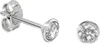 Solitär Ohrstecker Silber 925 Ohrringe mit Zirkonia 3 mm Produktbild-Vorschau 1