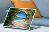 MuchoWow® Laptop Aufkleber Sticker Cover Strand - Meer - Produktbild-Vorschau 4