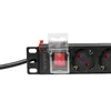 LogiLink PDU9C02, Pionowa, Aluminium, Czarny, 9 x gniazdo Podgląd zdjęcia produktu 18