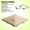 Sekey Pavillon Ersatzdach 3 x 3 m Wasserdicht 1000D Produktbild-Vorschau 2