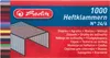 Herlitz 8760514, 1000 Heftklammern, 24/6, Metall Produktbild-Vorschau 1