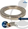 tecuro Endlosband - Schlauchschellen - Set: Band 5 m x 8 Produktbild-Vorschau 2